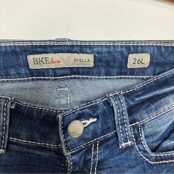 BKE denim Stella boot Cut Jeans size 26L - Picture 5 of 8